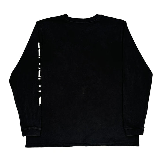 Loose Fit Carhartt Long Sleeve T-Shirt - XL Black Cotton