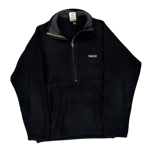 Synchilla Patagonia Fleece - XS Black Polyester