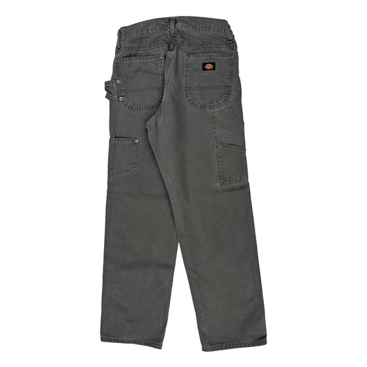 Dickies Carpenter Trousers - 30W 31L Grey Cotton