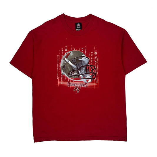 Tampa Bay Buccaneers Nfl T-Shirt - XL Red Cotton