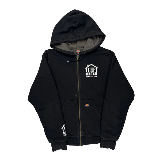 Dickies Graphic Hoodie - Medium Black Cotton Blend