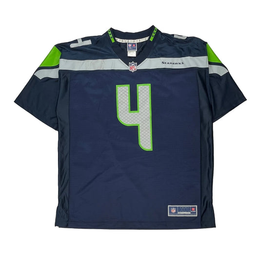 Seahawks Pro Line Football Jersey - XL Navy Polyester