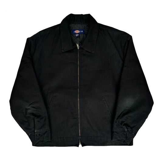 Dickies Jacket - Large Black Polyester Blend