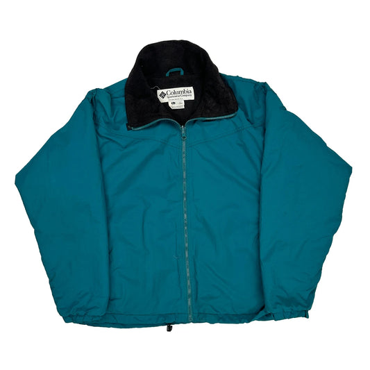 Columbia Jacket - Large Green Polyester