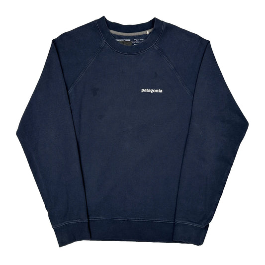 Patagonia Sweatshirt - XS Navy Cotton