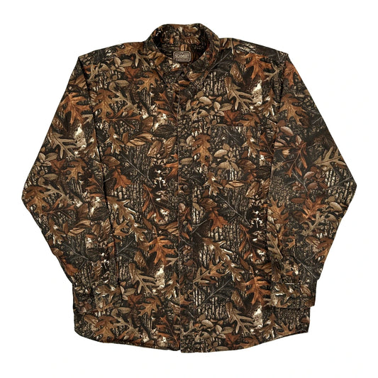Schmidt Camo Shirt - Large Brown Cotton
