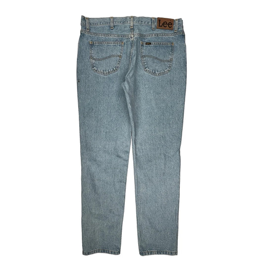 Lee Jeans - 36W 30L Light Wash Denim