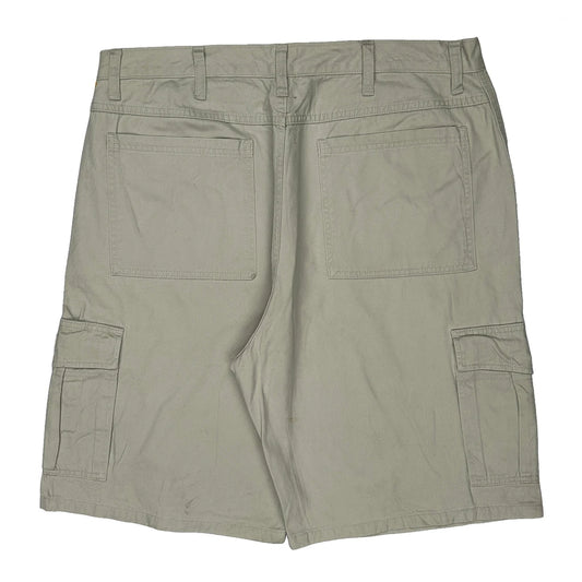 Wrangler Cargo Shorts - 38W 11L Khaki Cotton