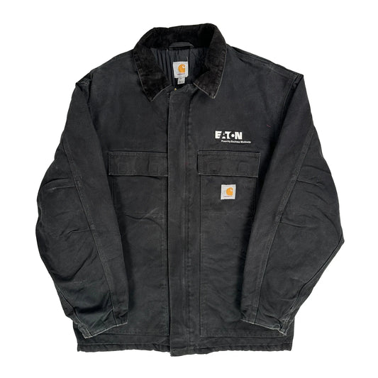 Eaton Carhartt Jacket - XL Black Cotton