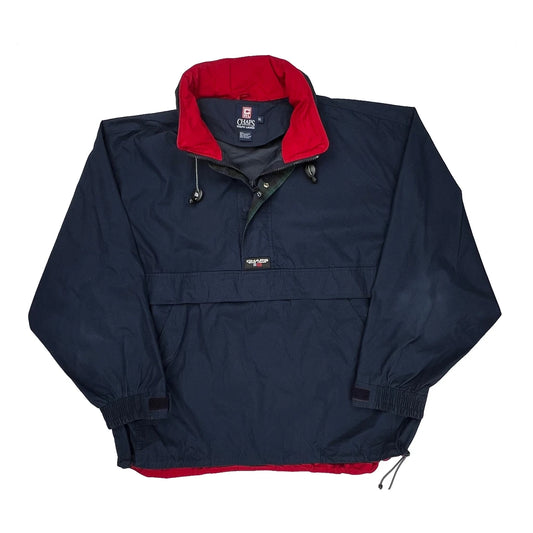 Chaps Ralph Lauren Windbreaker - XL Navy Polyester