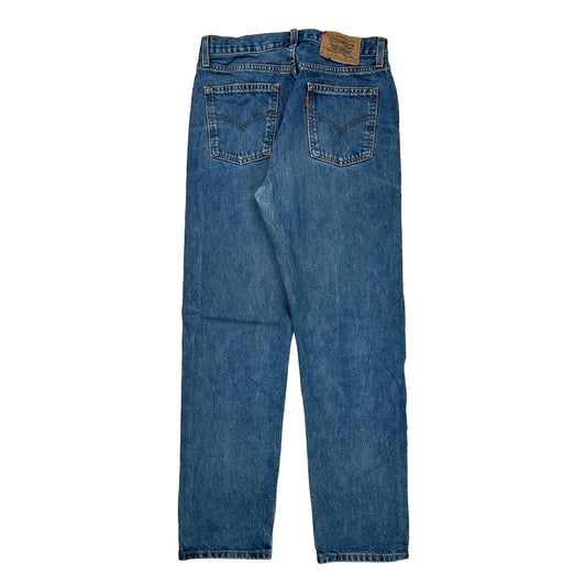 Orange Tab Levis Jeans - 29W 32L Blue Denim