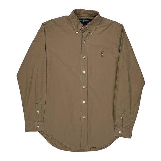 Ralph Lauren Shirt - Medium Beige Cotton