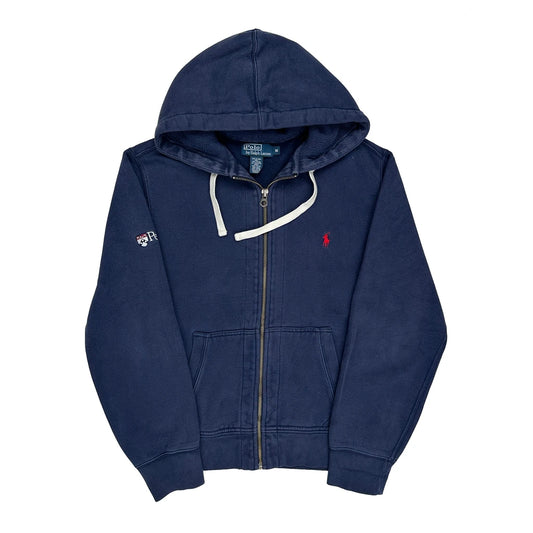 Polo By Ralph Lauren Hoodie - Medium Navy Cotton