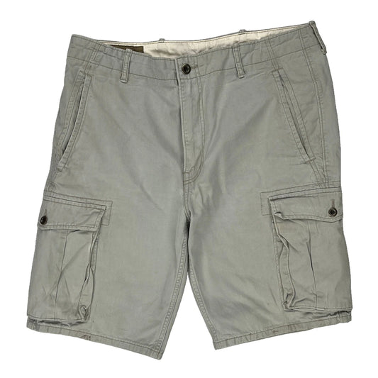 Levis Cargo Shorts - 34W 11L Grey Cotton