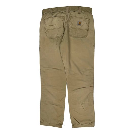 Carhartt Cargo Trousers - 32W 30L Khaki Cotton