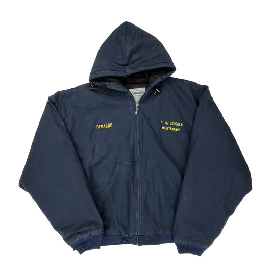 Steelguard Jacket - XL Navy Cotton