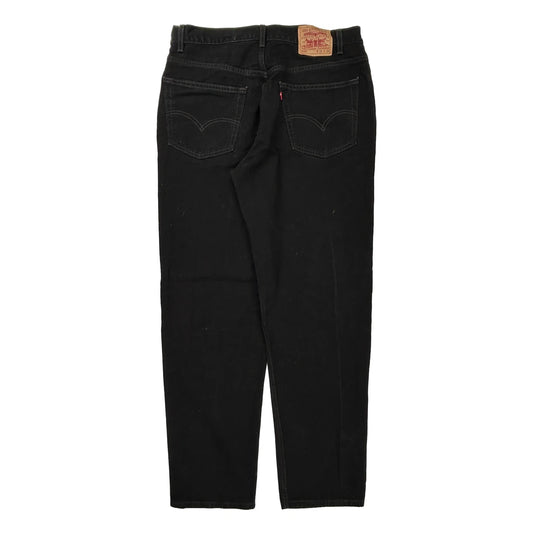 550 Levis Jeans - 38W 34L Black Cotton