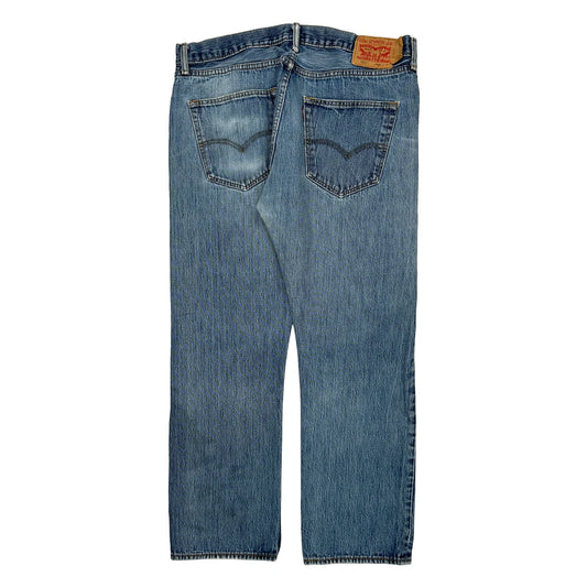 501 Levis Jeans - 36W 30L Blue Cotton