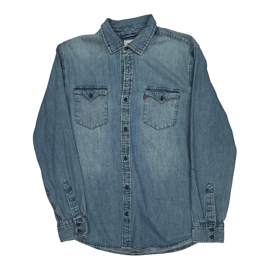 Levis Denim Shirt - Medium Blue Denim