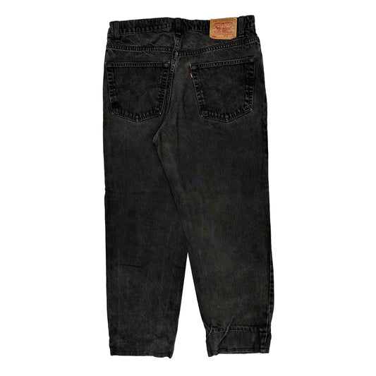 Made In Canada Levis 550 Jeans - 36W 31L Black Cotton