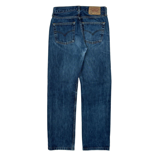 501 Levis Jeans - 27W 30L Blue Denim