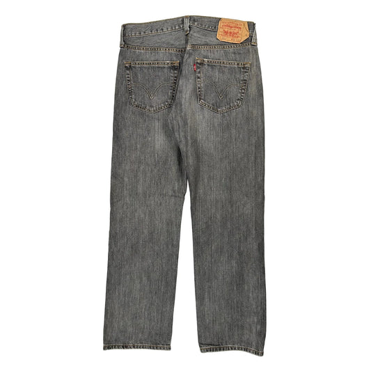 501 Levis Jeans - 32W 30L Grey Cotton