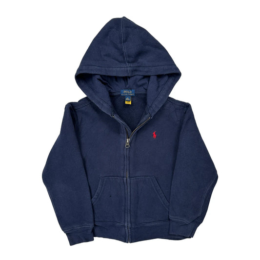 Age 5 Polo By Ralph Lauren Hoodie - Small Navy Cotton