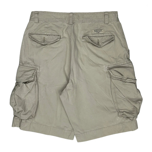 Polo By Ralph Lauren Cargo Shorts - 32W 10L Beige Cotton