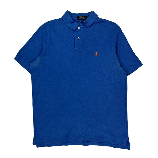 Vintage Polo By Ralph Lauren Polo Shirt - Large Blue Cotton