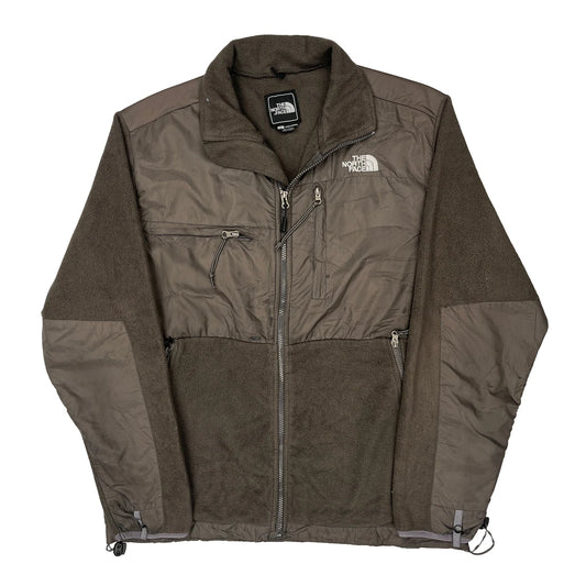 The North Face Denali Fleece Jacket - Large Brown Polyester