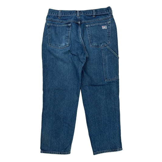 Tyndale Carpenter Jeans - 34W 31L Blue Cotton