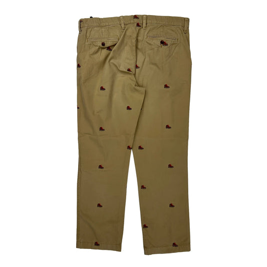 Custom Fit Tommy Hilfiger Chinos - 36W 32L Khaki Cotton