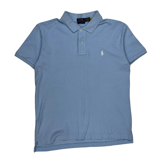 Polo By Ralph Lauren Polo Shirt - Medium Blue Cotton