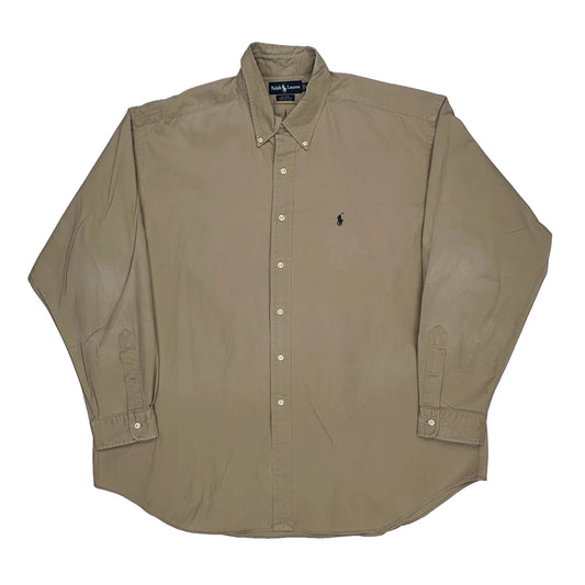 Blake Ralph Lauren Shirt - 2XL Beige Cotton