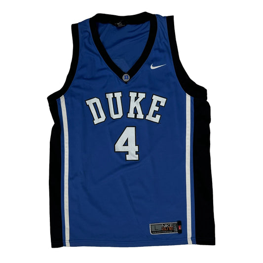 Duke Nike College Jersey - Large Blue Polyester