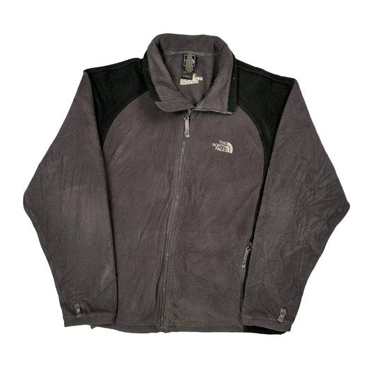The North Face Fleece Jacket - Large Grey Polyester