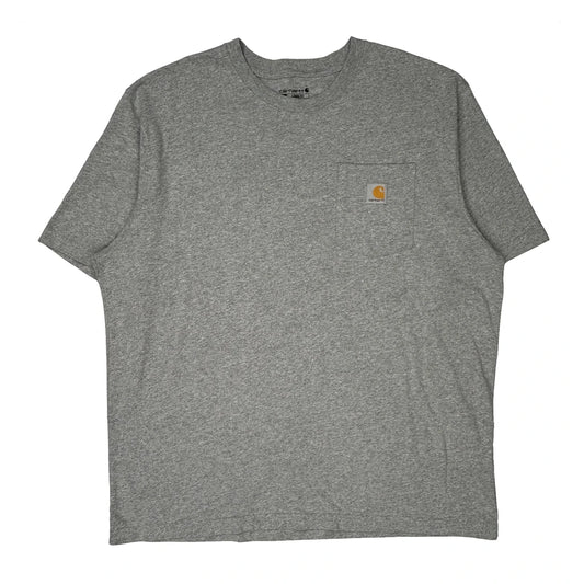 Carhartt T-Shirt - XL Grey Cotton