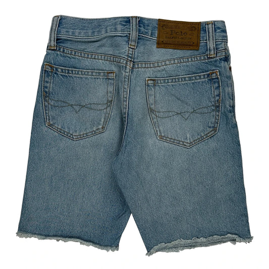 Age 10 Polo By Ralph Lauren Slim Denim Shorts - Mediumw 9L Light Wash Denim