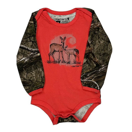 Age 18 Months Carhartt Graphic Overalls - 2XS Camo Cotton