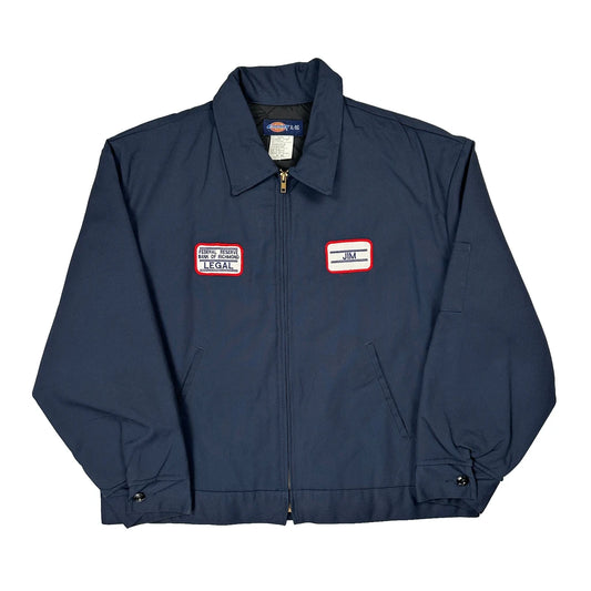 Legal Department Dickies Harrington Jacket - XL Navy Polyester