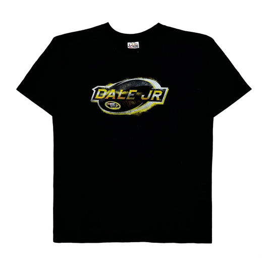 Dale Jr Chase Authentics Nascar T-Shirt - Large Black Cotton