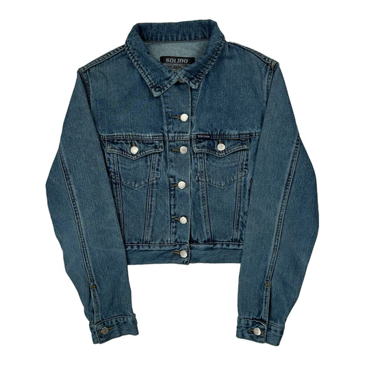 Solido Denim Jacket - Small Blue Denim