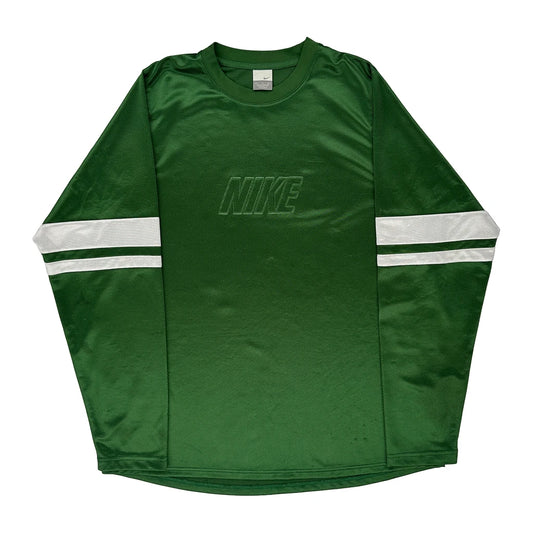 Nike Jersey - XL Green Polyester