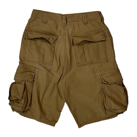 Levis Cargo Shorts - 30W 10L Brown Cotton