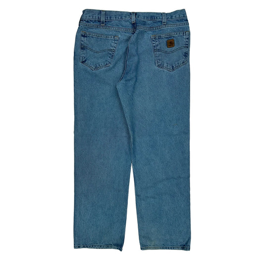 Carhartt Jeans - 36W 32L Blue Cotton