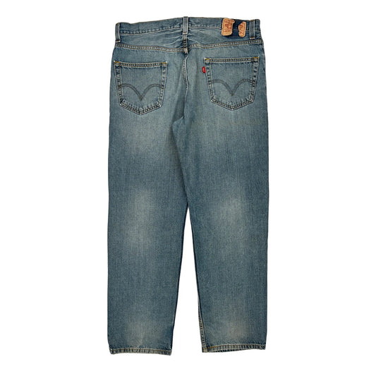550 Levis Jeans - 36W 31L Blue Cotton