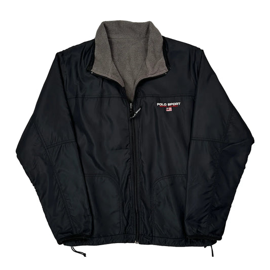 Polo Sport Reversible Jacket - Medium Black Nylon