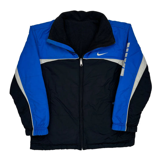Sportswear Nike Spellout Jacket - Medium Blue Polyester
