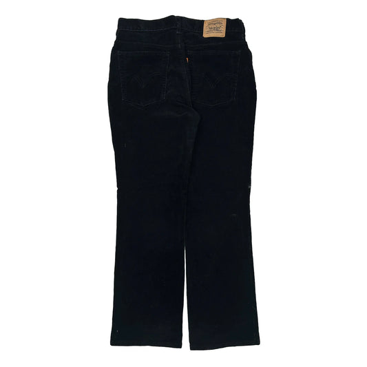 Levis Cord Trousers - 31″ Waist Black Cotton