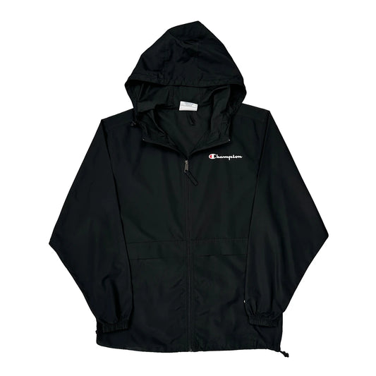 Champion Windbreaker - Medium Black Polyester
